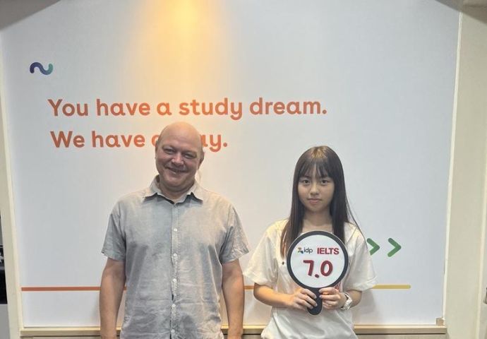 尚未熟悉雅思時模考分數只有5分的我，如何在3個月拿到雅思7分? | Kati  - IDP 台中雅思學校